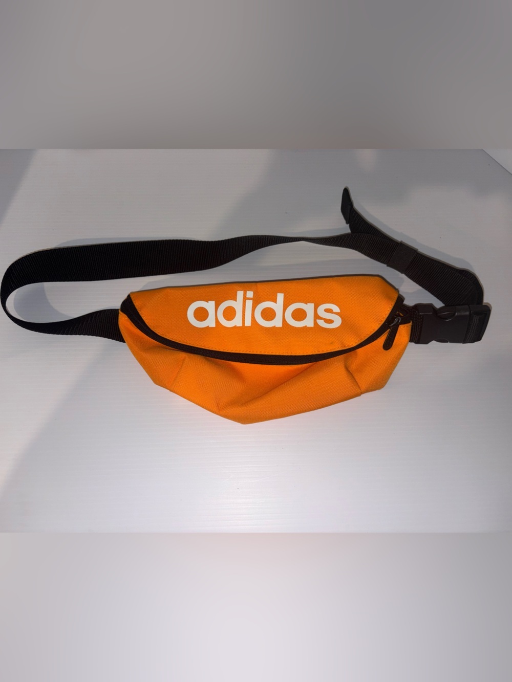 adidas Orange and Black Sling Belt Bag